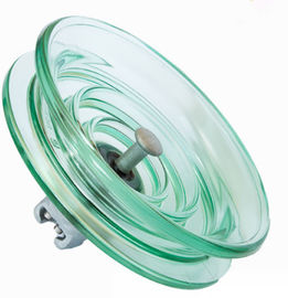 Double Winged High Voltage Glass Insulators 70kN ISO9001 Certification