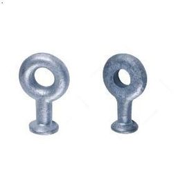 Hot Dip Galvanized Steel Ball Eye Forging Process In Electric Link Fitting