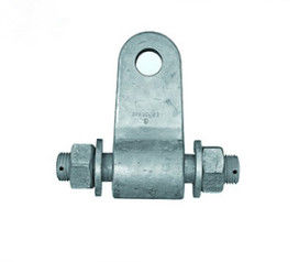 Clevis Transmission Line Hardware Fittings , Clevis Hardware For Overhead Line Tower