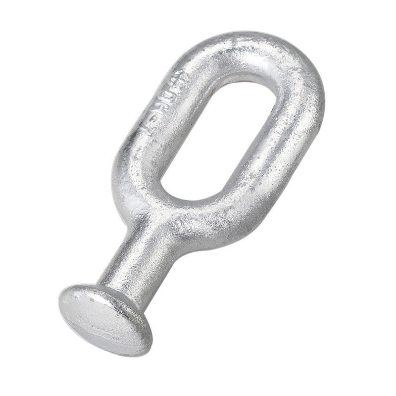 Perpendicular Type Transmission Line Hardware Fittings Silvery White Color