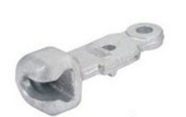 Overhead Transmission Line Hardware Fittings High Tensile Strength Featuring