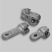 Overhead Hardware Socket Clevis Hot Dip Galvanized Forged Steel Materials
